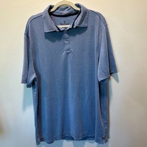 Nat Nast Luxury Originals Two Tone Polo 1/4 Button Down Shirt Men’s size XL